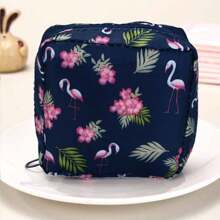 1pc Summer Sanitary Napkin Storage Bag, Pad Storage Pouch, Storage Case For Menstrual Pads, Lipstick, Coins, Suitable For Students, Women, Home, Bedroom