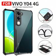 适用于 VIVO Y04 4G 手机壳相机镜头膜 Y29 4G Y29s VIVO Y04 屏幕保护膜钢化玻璃膜亚克力防摔手机壳 - 3PCS - 查看 5