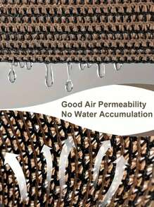 1 Stück kaffeefarbenes Sonnenschutznetz, geeignet für Garten Terrasse, Pflanzentreibhaus, Außen Pavillon, Rasenschattentuch, anwendbar für Hundehütte, Hühnerstall, einfach aufzuhängen