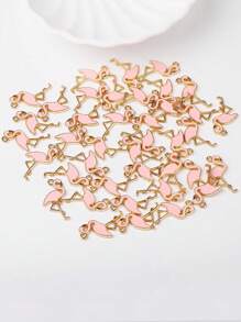 10 cái/gói Mặt dây chuyền trang sức hình chim hồng hạc tự làm - Hoạt hình - Xem 6