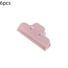 Set de 6 Clips de sellado de alimentos para cocina, clips para patatas fritas, clips para bolsas de plástico, preservación hermética de alimentos - Multicolor - Ver 14