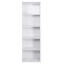 Segawe 5-Tiers Bookshelf Bookcase Multipurpose Collection Display Storage