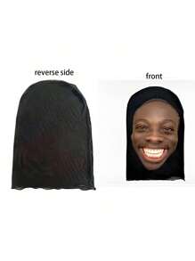 1pc 3D Full Face Mask / Masquerade Ball / Face Performance / Prank / Dust Mask / Balaclava, Suitable For All Occasions Like Ramadan, Easter, Theme Parties, April Fools Day, Stage Performance, Prank, Thanksgiving, New Year Gift