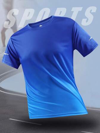 Koszulki sportowe i outdoorowe Męskie ubrania outdoorowe Ubrania wiosenne i letnie Koszulki sportowe Krótki rękaw Codzienne i casualowe Do biegania i ćwiczeń Wygodne Luźne Tenis i golf Hokej Jeździectwo