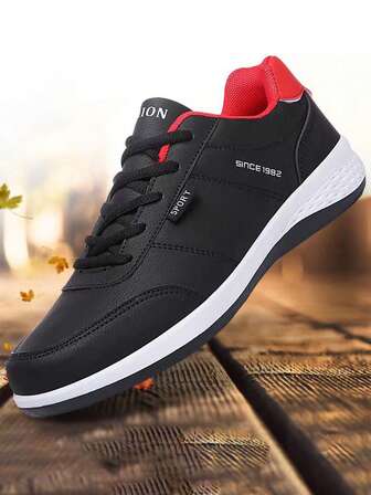 1 Pair Of Shoes Men's Sports Shoes Breathable Men's Casual Shoes Competition Shoes Fashionable Casual Shoes Men's Running Shoes