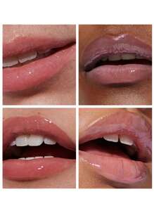 1 pieza Leoyol Lápiz labial hidratante transparente con aceite hidratante para labios