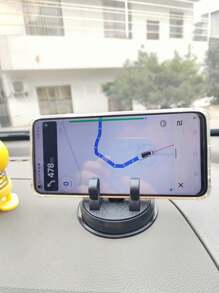 Handyhalterung fürs Auto, 360° drehbare Silikon-Haken-AutoHandyhalterung, passend für Armaturenbrett und Mittelarmlehne, mit rutschfester Matte, geeignet als Geschenk zu Feiertagen und Geburtstagen für 5-7,2 Zoll Smartphones wie 5-16