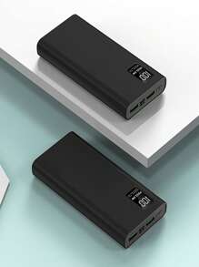 Draagbare powerbank van 20000 mAh/10000 mAh, PD20W snel opladen met LED-stroomweergave/USB/Type-C/Micro-interface, compatibel met digitale elektronische apparaten van iPhone/Android, noodbatterij voor buiten