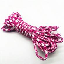 1 卷 5 码 6 毫米 结实伞绳 挂绳 手工制作 DIY 绳手链制作