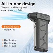 RAF Powerful Fan, Portable High-Speed Turbine Fan, Vacuum Cleaner, Suitable For Dust Removal, Snow Blowing, Powerful Fan Used In Barbecue Charcoal, Car Vacuum Cleaner, Multi-Functional Powerful Turbine Fan