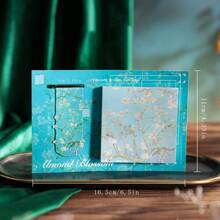 梵高画作创意书签和便签套装，世界名画《星夜》睡莲向日葵鸢尾日出印象便签，学习用品，返校季 - 均碼 - 查看 15