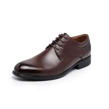 Rochie cu șireturi cu vârf ascuțit pentru bărbați, pantofi ocazionali, piele netedă, oxford formali simpli, de culoare solidă, potriviti pentru toate anotimpurile