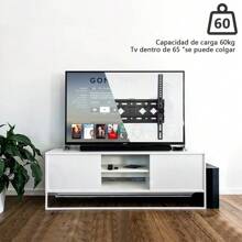 Uclub Base Soporte De Pared Tv Inclinado Para 26-65 Pulgadas 65kg Soporte De Pared Para Tv/monitor De 26 A 65 Negro - Negro - Ver 4