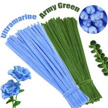 201pcs Two Colors Pipe Cleaners Set With 1pc Tutorial Video- Arts & Crafts Chenille Twist Sticks Matching For School DIY, Mother's Day Crafts, And Creative Projects - Vibrant, Flexible, And Easy To Bend - Multicolor - View 13