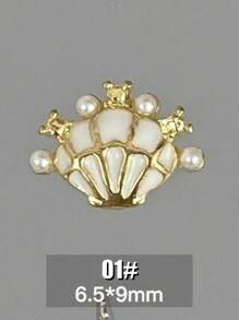 美甲饰品：美甲贝壳饰品、美甲水晶饰品、美甲吊坠、吊坠饰品、金银合金饰品 - 彩色 - 查看 10