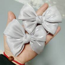 2pcs/Set Bow Design Elegant Decorative Shoe Clips, Colorful, Shiny & Charming For Holidays Like Valentine's Day, Lovely Gift (Shoes Not Included), Summer Sandals Accessories