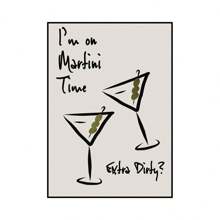 1 幅现代帆布画 咖啡菜单海报 复古食物帆布画 复古厨房印刷墙艺术画 适用于客厅家居装饰 无框架