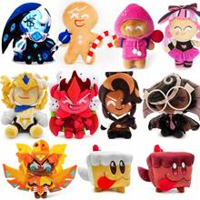 饼干跑酷王国毛绒玩具 10 英寸柔软影子牛奶饼干毛绒玩具，适合儿童和粉丝的可爱毛绒动物，柔软的游戏角色玩具，适合 4 5 6 7 8 9 岁男孩和女孩。 - Cookie Run Kingdom Plushie - 查看 2