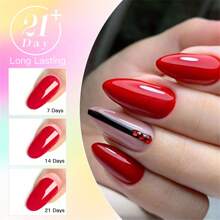 Mtssii 10ml 6pcs Glass Bottle Gel Nail Polish Set Nude Pink Solid Color Gel Polish Set Semi Permanent Nail Polish Varnish Soak Off UV LED Gel Nail Glue Manicure Kit Nail Supplies Nail Art DIY Home Salon Gifts For Women Nails - Multicolor - View 5