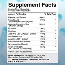 Candida Advanced Complex - Contains Probiotics, Prebiotics & Digestive Enzymes - Gut Flora Balance - 120 Capsules - 1瓶 - 查看 2