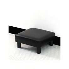Modern Small Ottoman - 15'' Upholstered Footstool And Compact Foot Rest For Elevated Comfort