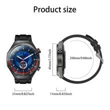 LIGE时尚运动智能手表 400MAh大容量电池 多种运动模式 运动记录 闹钟提醒 定时拍照 语音通话 多功能休闲男女智能手表 - 黑色 - 查看 7