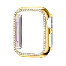 BEIMUSON Diamond Case Compatibel met Apple Watch Cover 10 9 8 7 42mm 46mm 41mm 45mm 44mm 40mm Bling Bumper Protector Shell Compatibel met Apple Watch Series 3 4 5 6 SE