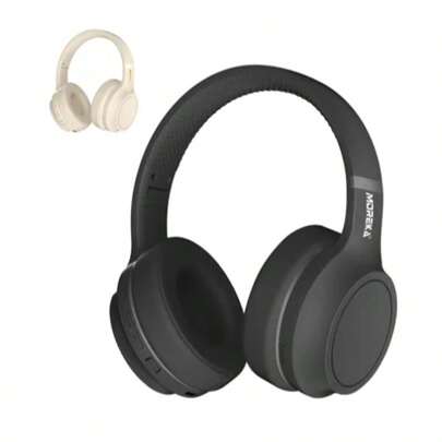 Auriculares inalámbricos MOREKA BL017, batería de gran capacidad, ranura para tarjeta, comunicación inalámbrica, reducción de ruido, micrófono dedicado para reducción de ruido montado en la cabeza, cómodos, modo de espera prolongado