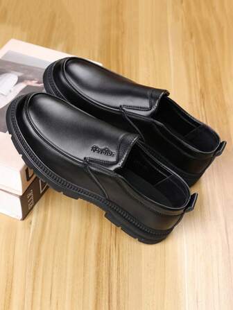 男士乐福鞋 商务休闲鞋套装 透气休闲软底西装鞋 商务皮鞋