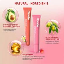 1 pieza Leoyol Lápiz labial hidratante transparente con aceite hidratante para labios