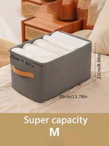 Simple Clothes Storage Bags, Foldable Dust-Proof Closet Organizer Basket For Home Closet Dormitory School Organizers, Teacher Organizers, Drawer Wardrobe Organizers, Closet Storage Quilted Bags, Under Bed Organizers Bedroom Clothes Storage Organizer Closet Organization And Storage - Multicolor - View 7