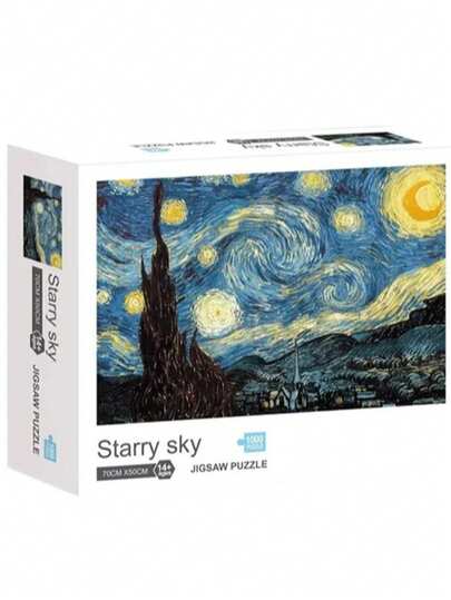 Juegos De Rompecabezas Noche Estrellada 1000 Pcs