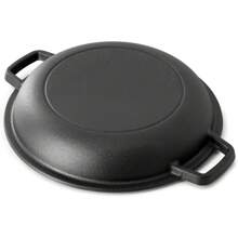 Piece Pre-Seasoned Cast Iron Skillet Set With Temperd Glass Lids And Silicone Holders