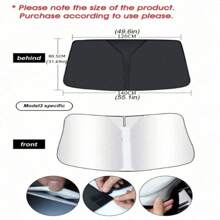 Parasol para parabrisas automotriz, cubierta protectora de sombra reflectante UV, parasol de ventana de coche plegable