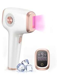 YTWO IPL Laser Hair Removal Device, Electric Epilator, High Power Laser Hair Removal, 9 Levels 999,900 Flashes Permanent Painless Epilator, Suitable For Face, Underarms, Legs, Arms, Bikini And Other Areas, Non-Damaging To Skin, Inhibits Hair Growth - EU C Type Plug(220-240V) - View 7