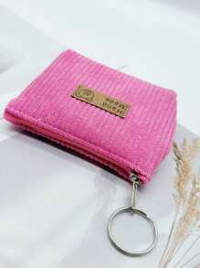 Bộ 6 ví đựng tiền xu mini bằng vải nhung kẻ thời trang kèm móc khóa - Phong cách giản dị và sành điệu, tuyệt vời để đựng chìa khóa, dây cáp, tiền xu và nhẫn - Dễ dàng vệ sinh, có thể giặt máy - Nhiều màu sắc để lựa chọn. Món quà hoàn hảo cho bạn bè, giá trị tuyệt vời. - A - Xem 7