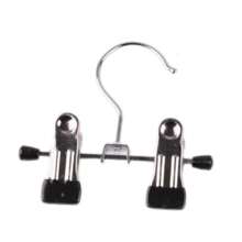 10 pièces set de pinces multifonctionnelles, pinces réglables, antidérapantes, pinces pour pantalons en métal brossé, pinces portables pour le séchage des chaussures, pour une utilisation dans les magasins de vêtements et les ménages, pince sans trace