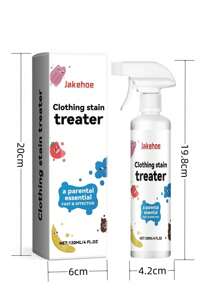 jakehoe 120ml Stain Remover Spray - Effectively Removes Stains, Grease, And Sweat, Gentle Cleaning, Fragrant And Softening, Won't Damage Fabric Fibers, Powerful Cleaner, Cleaning Tool - White - View 11