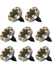Outdoor Solar Ground Lights, Solar Path Lights, Solar Lawn Lights, Solar Garden Lights, Solar Walkway Lights, Solar Lighting, IP65 Waterproof Ambient Lights, Suitable For Courtyards, Villas, Sheds, Gardens, Terraces, Parties, Picnics, Halloween Festivals, And Other Lighting Applications.