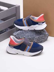 1 Pair Kids Breathable Mesh Running Shoes, Anti-Slip Soft-Sole Casual Sneakers For Boys & Girls, Suitable For Spring/Summer/Autumn