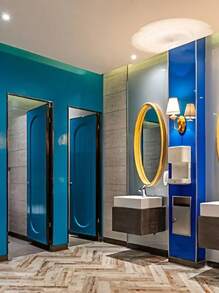 2pcs Convenient Wall-Mounted Storage Box For Kitchen, Bathroom, Office, Bedroom - Punch-Free Cabinet Door Organizer For Home Kitchen Supplies - White - View 5