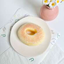 1 Pc Slow Rebound Squishy Decompression Toy Simulation Bread Creative Toy Doughnut Toast Slices