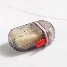 1 pieza Caja de jabón portátil para viajes, estuche compacto e impermeable para jabón ideal para dormitorios estudiantiles, baños, actividades al aire libre, viajes y uso en dormitorios, de vuelta a la escuela