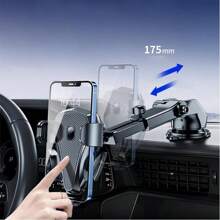 3 szt./zestaw uchwyt samochodowy na telefon z przyssawką i klamrą wylotu powietrza, odporny na wstrząsy i wodoodporny regulowany zestaw uchwytów na telefon