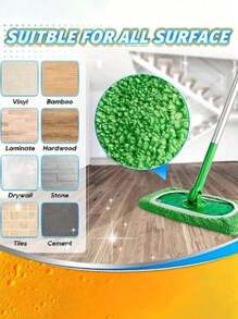 8 件/6 件/4 件/2 件/1 件，超细纤维清洁拖把替换垫，与扫地机兼容，平板拖把布，可水洗替换拖把布，干湿两用，易于清洁，清洁用品，返校用品，拖把替换垫，松紧带平板拖把布，可水洗拖把垫替换装，除尘拖把头，软拖把垫替换装，超强吸水，易于清洁，清洁用品