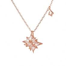 Swarovski Exquisito Todo-Partido Romántico Estrella Señoras Collar 5494352 - Chapado en oro rosa 5494352 - Ver 5