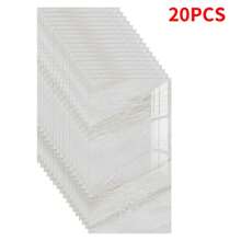 20PCS Self-Adhesive Black Marble PVC Cladding Wall Panels For Kitchen Bathroom Carnival Home Sticker - 薑色 - 查看 2