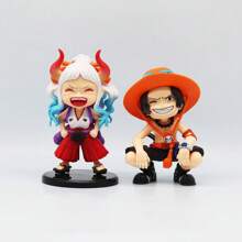 ONE PIECE 1 件 13 厘米/5.11 英寸海贼王动漫人物坐姿大笑可动人偶卡哇伊山治索隆小雕像房间车内装饰品 PVC 成人收藏模型玩偶玩具生日礼物
