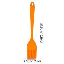 硅胶烘焙糕点刷 - 1 件耐热烹饪刷，适用于油、酱汁、黄油、烧烤、烤架和腌料，适用于洗碗机 - 彩色 - 查看 21