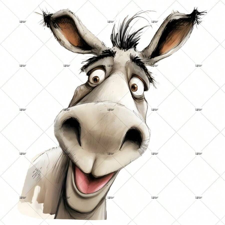 1pc/2pcs/3pcs/Little Donkey Life Clothes Patch Patch Cloth DIY A-Level Washable Patch Cloth Clothes Heat Transfer Printing Patch Cloth Women's/Men's T-Shirt Bag Pillow Decoration Badge Label Baseball Hat Backpack, Etc. Available